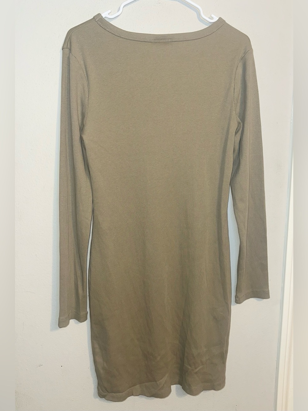 Universal Thread Green Long Sleeve Knit Dress